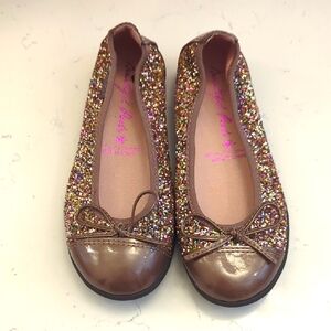Glittery Ballet Flats
